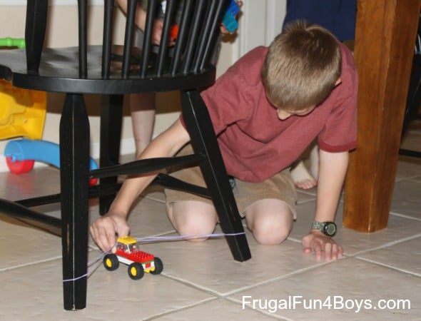 Lego Building Challenge:  Design the most durable vehicle