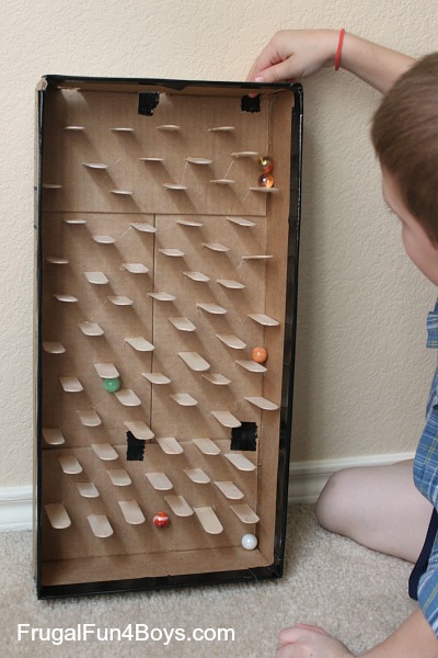 Build a Marble Run with Craft Sticks - Frugal Fun For Boys ...