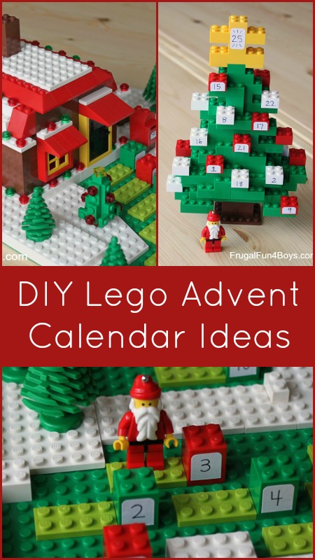 DIY Lego Advent Calendar Ideas