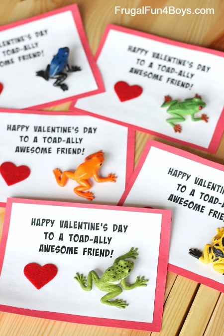 "Toad-ally Awesome" Boy Approved Valentines