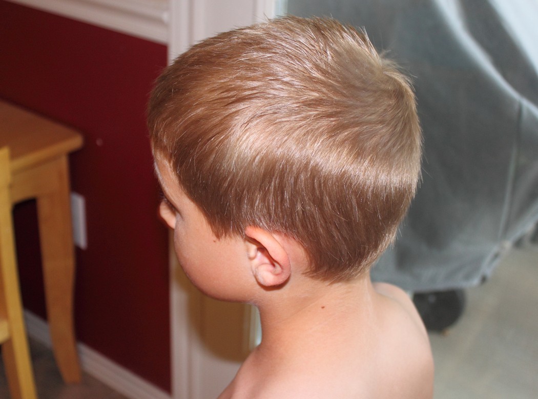 little boy haircut with clippers