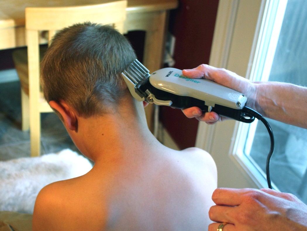 How To Do A Boy S Haircut With Clippers Frugal Fun For Boys And
