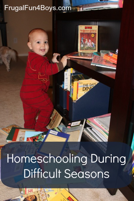 homeschooling during difficult seasons