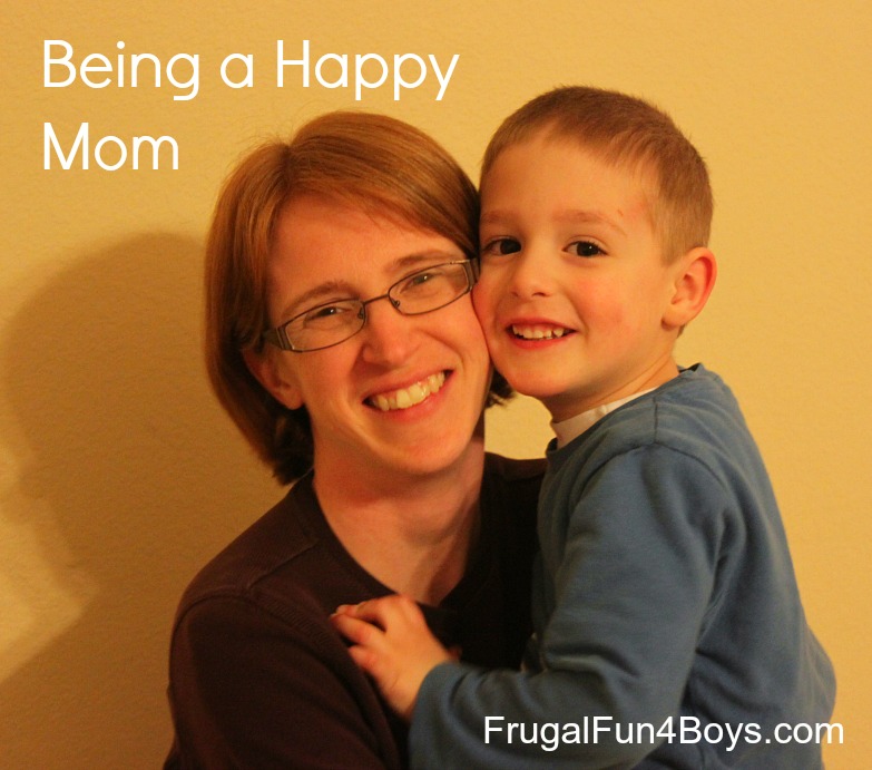 Being a Happy Mom