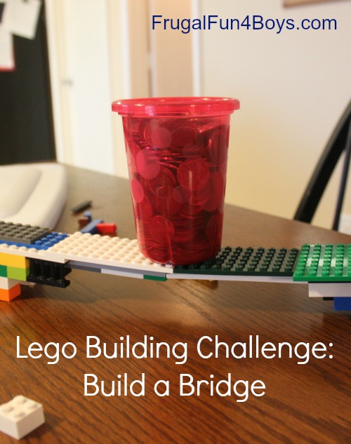 Lego Fun Friday: Bridge Building Challenge