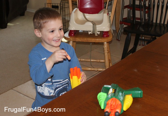 Build a Moving Target for Nerf Guns