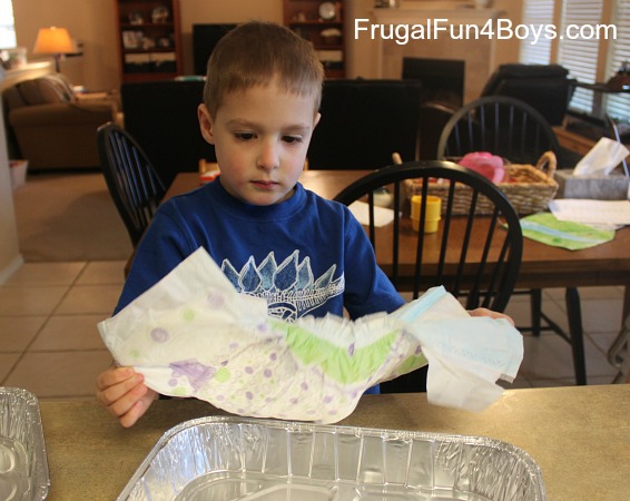 Fun Science with Disposable Diapers