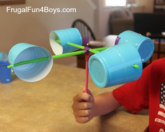 Make an Anemometer to Observe Wind Speed