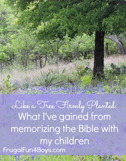 What I've gained from memorizing the Bible with my children