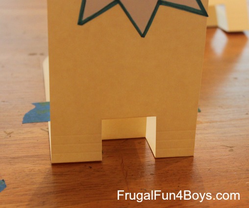 Make a Nerf shooting range out of file folders