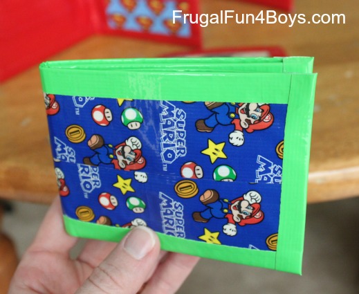 How to make a duct tape wallet