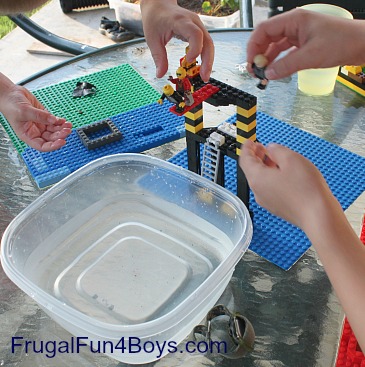 Lego Fun Friday: Summer Themed Building Challenge