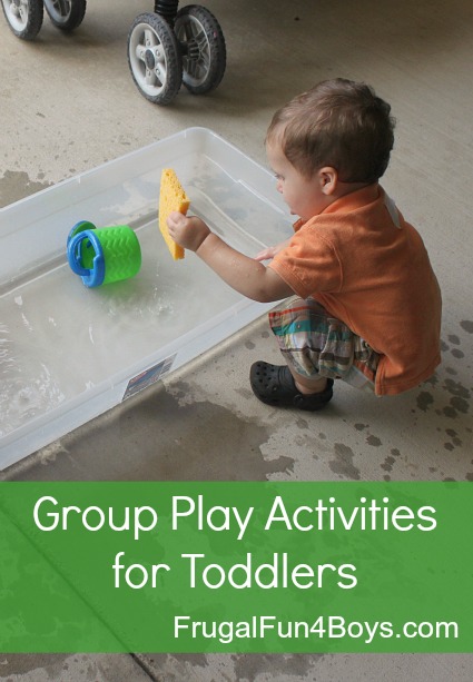 Group play activities for toddlers