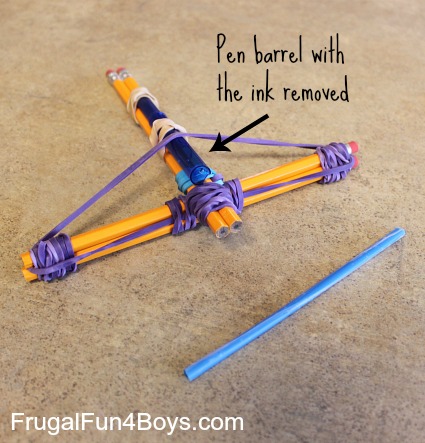 How to Make a Pencil Crossbow