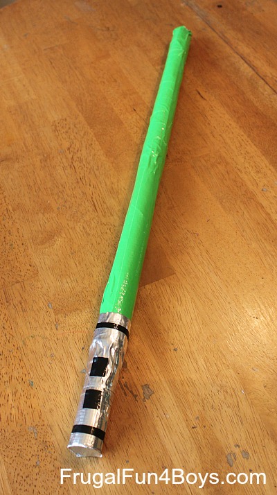 Duct Tape Lightsabers