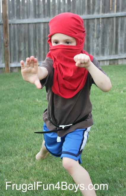 Turn a T-Shirt into a Ninja Mask