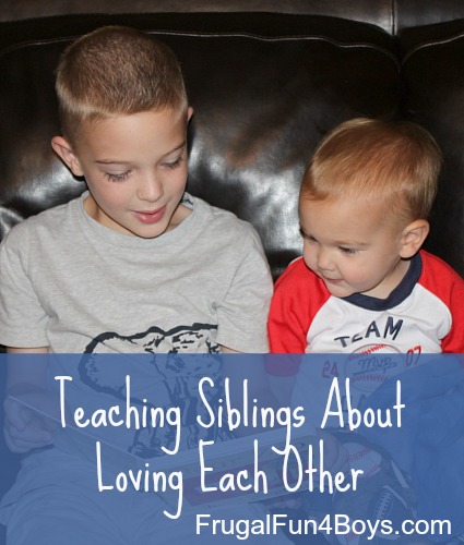 Teaching Siblings About Loving Each Other