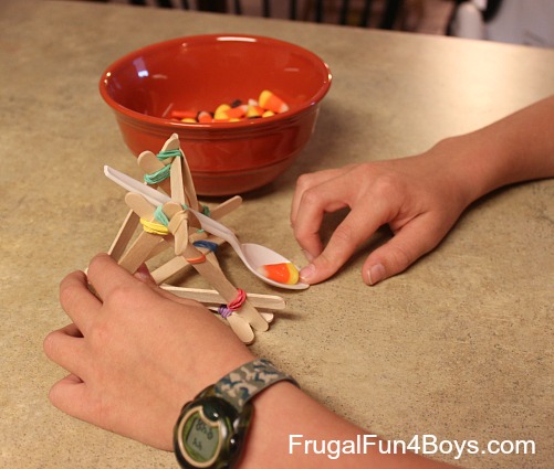 Candy Corn Catapult