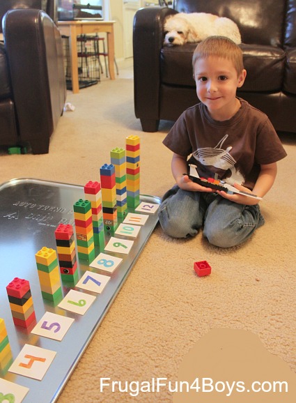 Two Preschool Math Activities with Duplo Legos