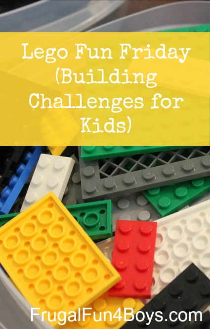 Lego Fun Friday - Building Challenges for Kids