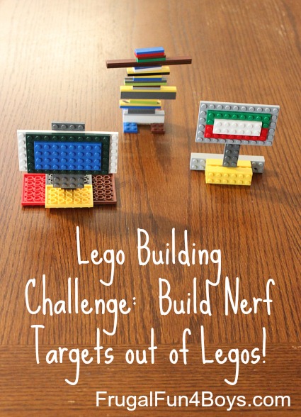 Lego Building Challenge: Build Nerf Targets