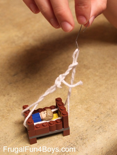 Build a Lego Christmas Ornament