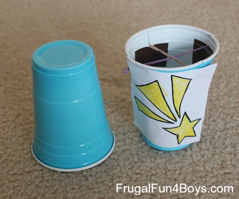 Plastic Cup Shooting Star Launcher