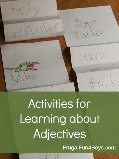Activities for Learning about Adjectives