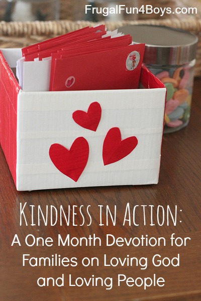 Kindness in Action: A One Month Devotion for Families on Loving God and Loving People
