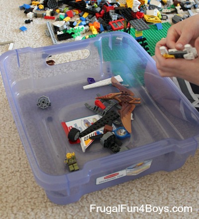 Living with Legos: Storage and Organization Ideas