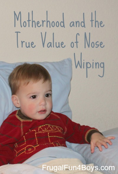 Motherhood and the True Value of Nose Wiping