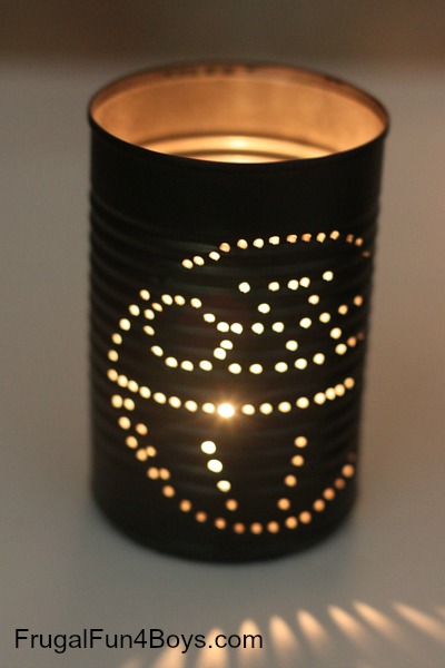 Star Wars Tin Can Lanterns