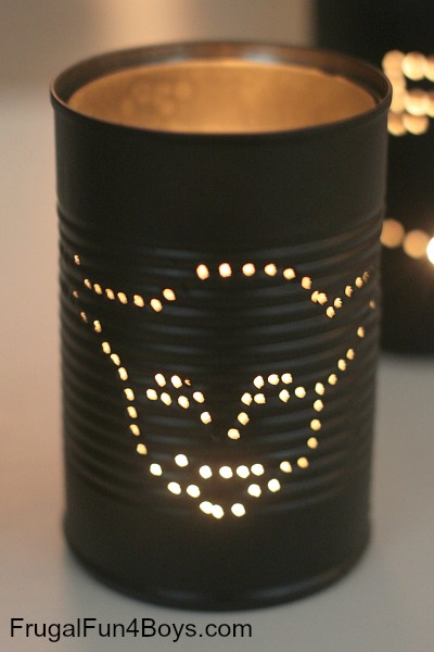 Star Wars Tin Can Lanterns