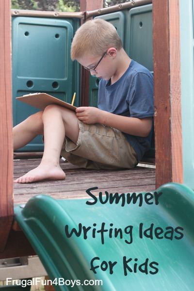 Summer Writing Ideas for Kids
