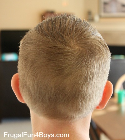 How to Do a Boy's Haircut with Clippers - Frugal Fun For Boys and Girls