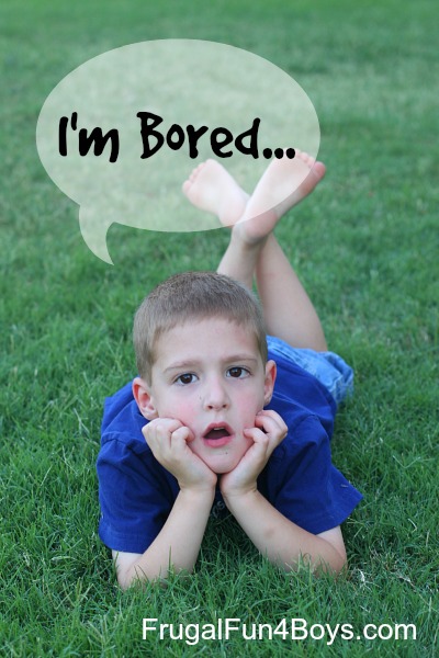 Simple Boredom Busters for Kids