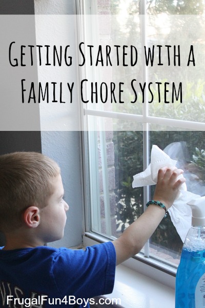 Getting Started with a Family Chore System