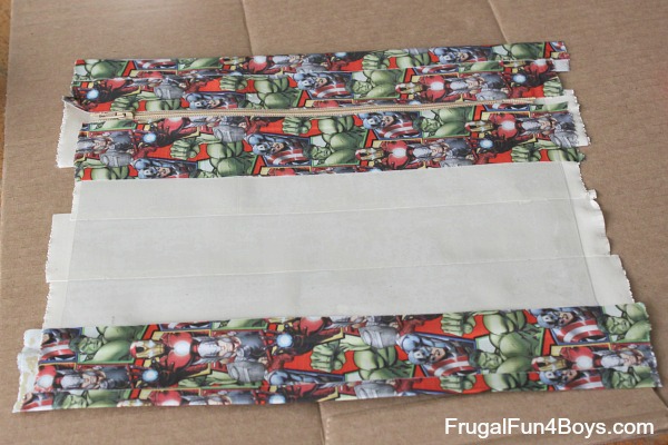 How to make a duct tape zipper pouch