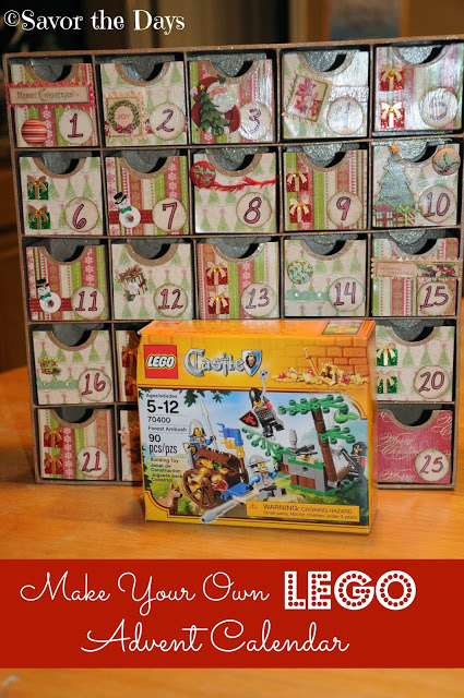 Count Down to Christmas with a DIY Lego Advent Calendar - Frugal 