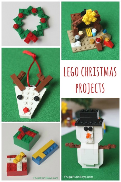 5 Lego Christmas Projects with Instructions