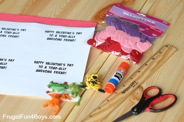 Toad-ally Awesome Valentines - Boy Approved!