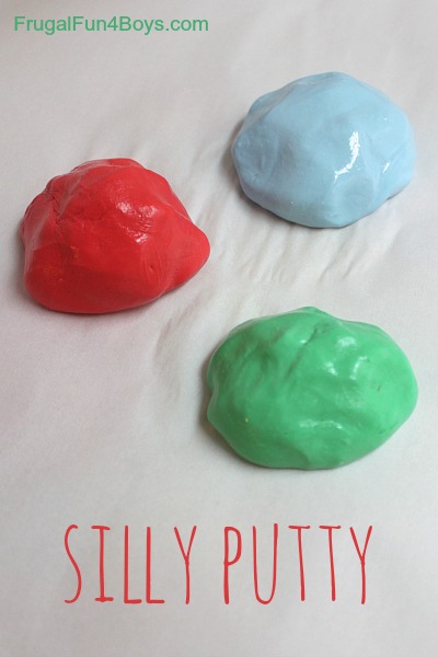 How to make homemade silly putty