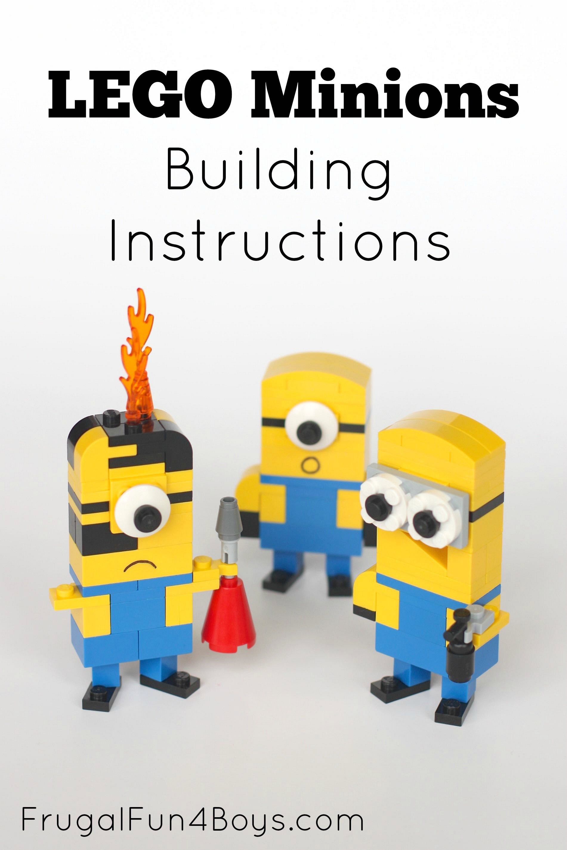 LEGO Minions Instructions - Frugal For Boys Girls
