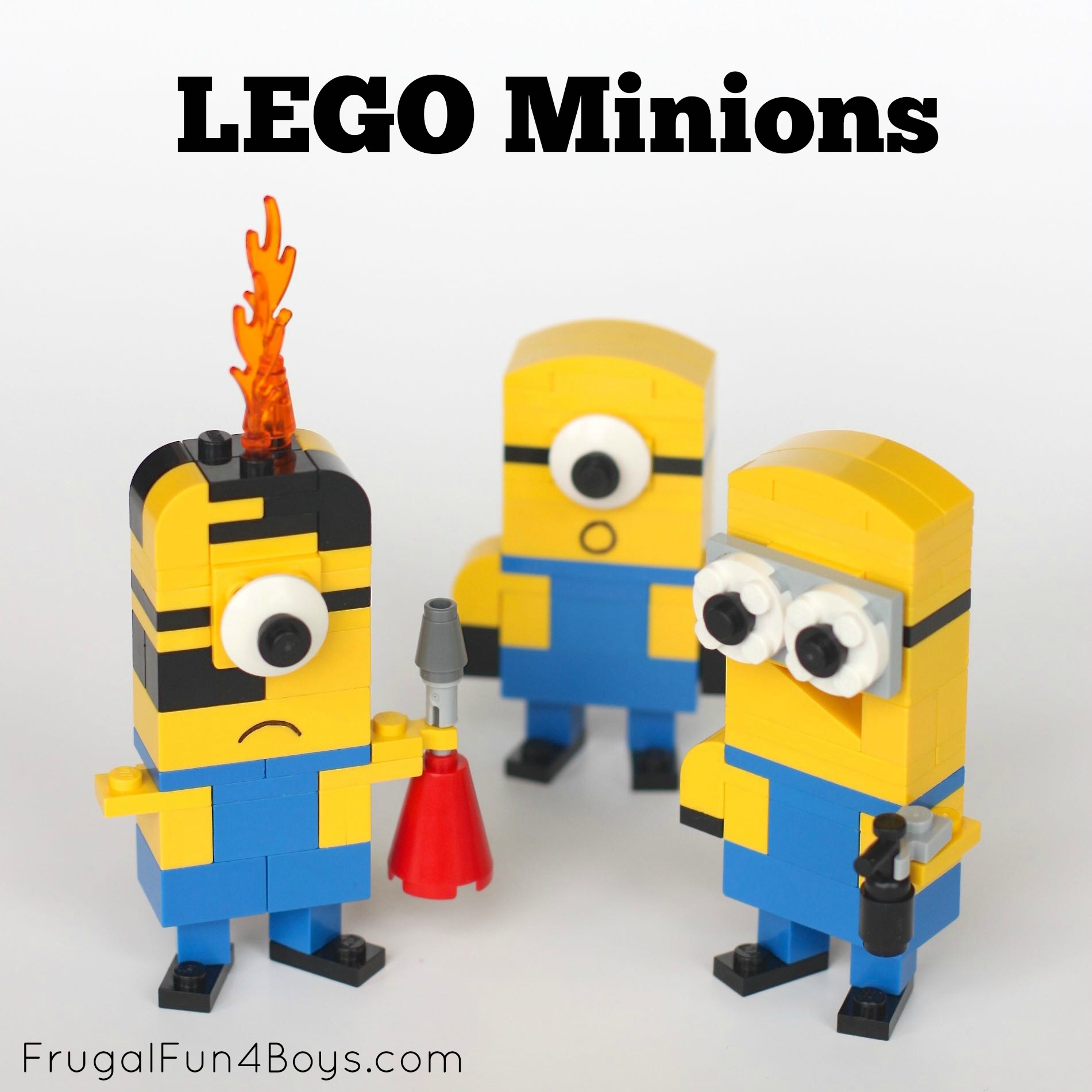 Lego Minions - Building Instructions