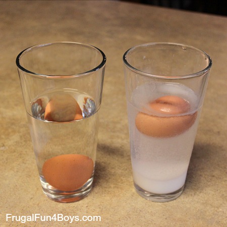 Two Science Experiments with Density