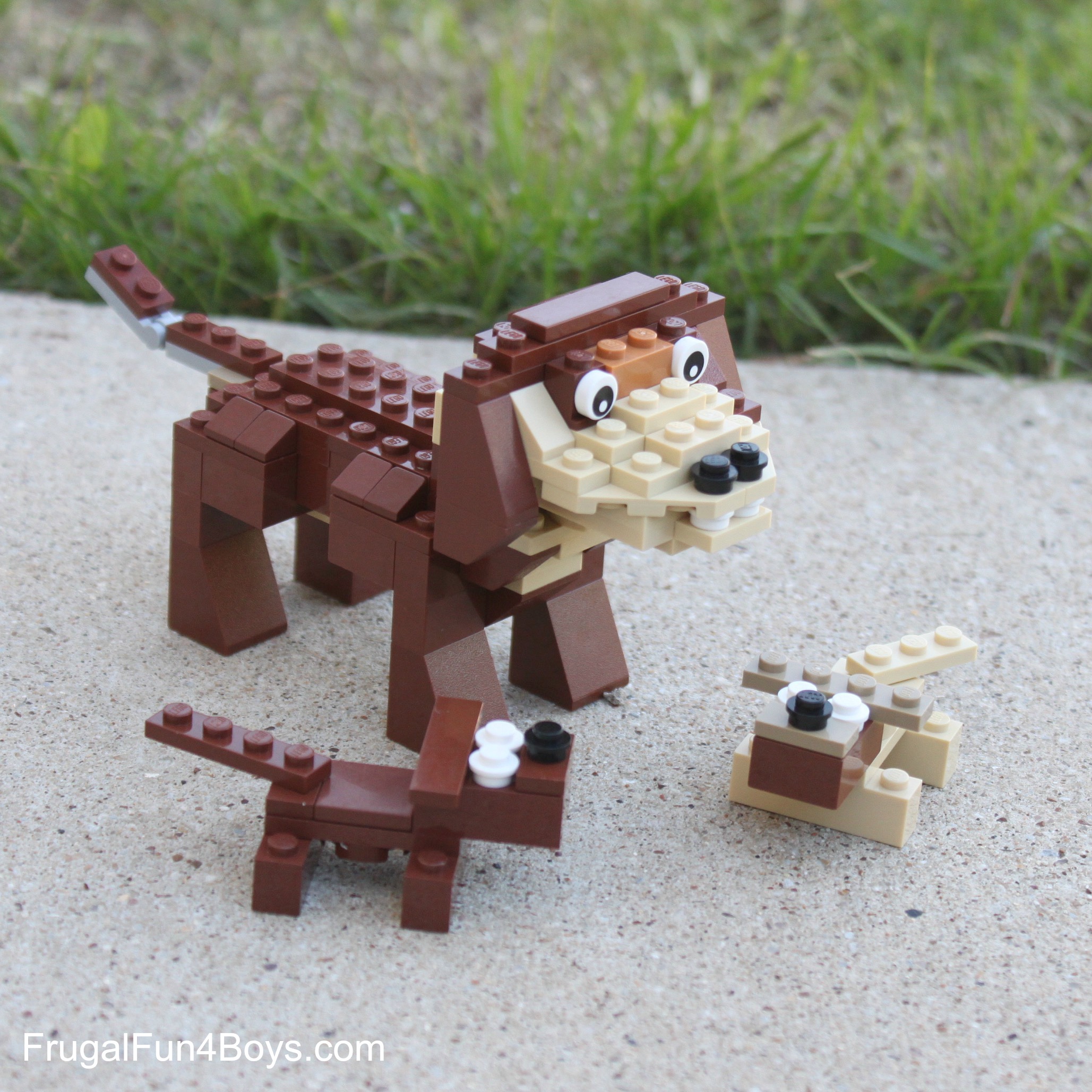 How to Build LEGO Dogs