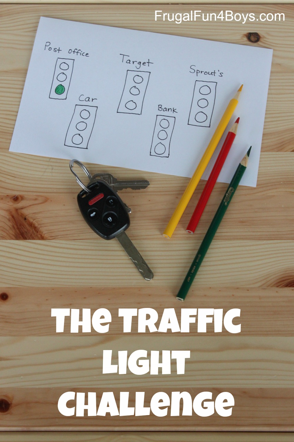 The Traffic Light Challenge:  Keeping it Positive when Running Errands with Kids