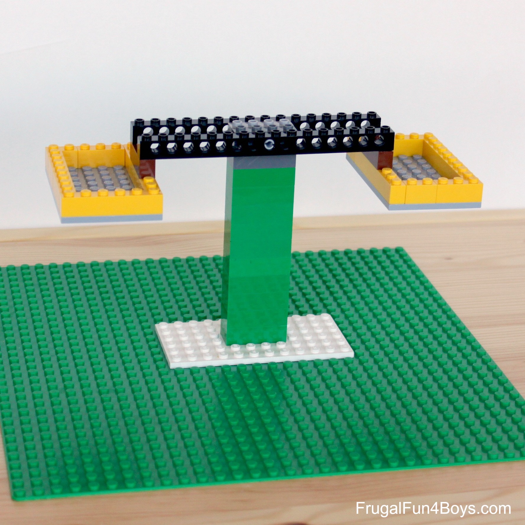 Build a LEGO Balance - Math Activity for Kids
