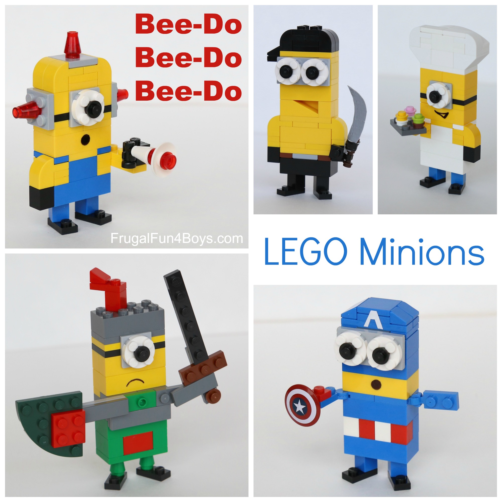 More LEGO Minions to Build