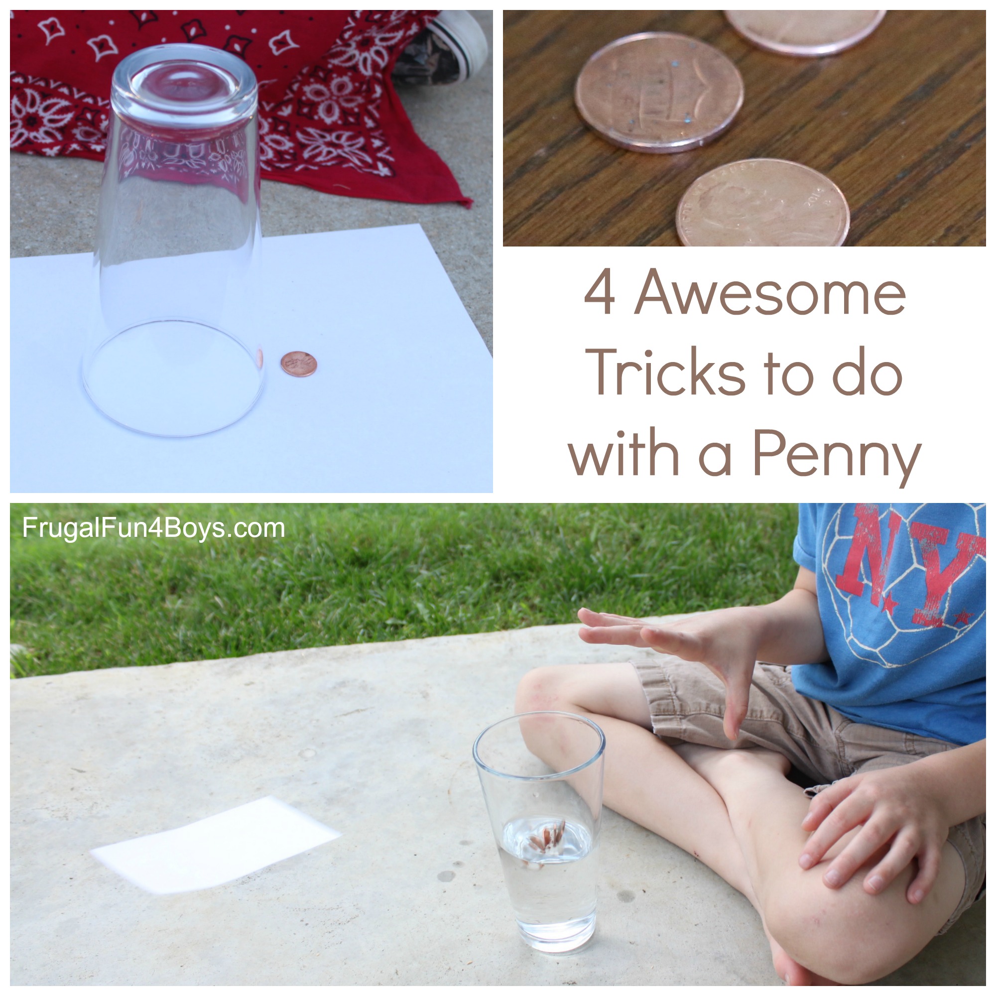 4 Awesome Tricks to do with a Penny